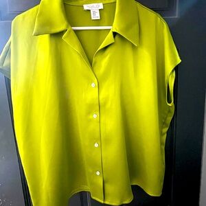 Rachel Zoe satin blouse